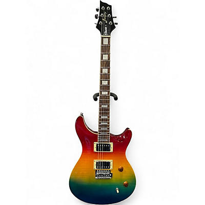 Used Firefly FFPR Rainbow Solid Body Electric Guitar