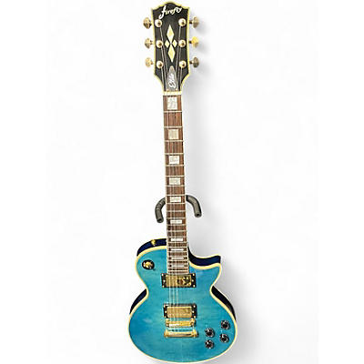 Used Firefly FFSP ELITE BLUE AUQUA Solid Body Electric Guitar