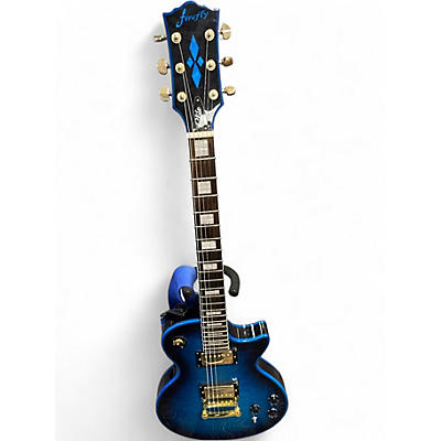 Used Firefly FFSP ELITE Blue Burst Solid Body Electric Guitar