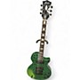 Used Firefly FFSP Elite  GREEN CRACKLE Solid Body Electric Guitar GREEN CRACKLE