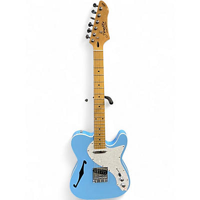 Used Firefly FFTH Blue Solid Body Electric Guitar