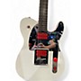 Used Firefly FFTL J5 Arctic White Solid Body Electric Guitar Arctic White