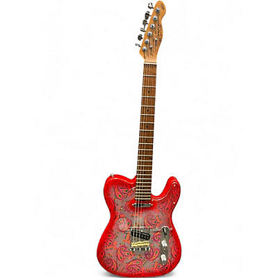 Used Firefly FFTL PAISLEY Solid Body Electric Guitar