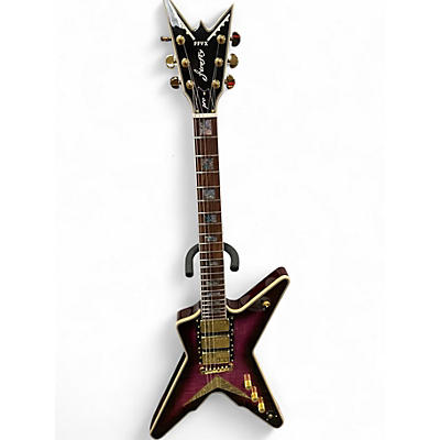 Used Firefly FFVX PINK BURST Solid Body Electric Guitar