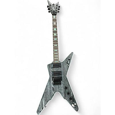 Used Firefly FFVX Pro FR Black and White Solid Body Electric Guitar