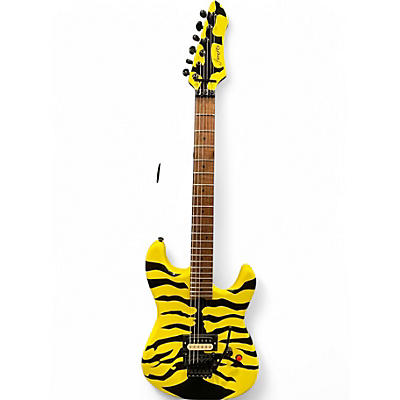 Used Firefly GEORGE LYNCH TRIBUTE Yellow Solid Body Electric Guitar