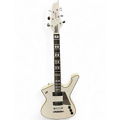 Used Firefly ICEPERSON ICEY WHITE Solid Body Electric Guitar