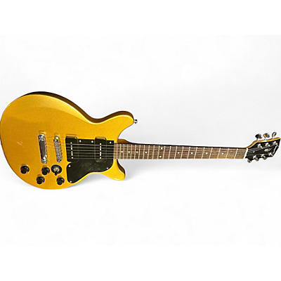 Used Firefly JSN DOUBLE CUT GOLD SPARKLE Solid Body Electric Guitar