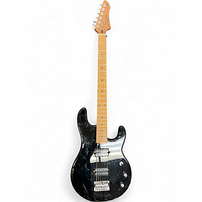 Used Firefly JSN Double Cut Black Solid Body Electric Guitar