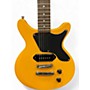 Used Firefly Used Firefly JSN Double Cutaway Yellow Solid Body Electric Guitar Yellow