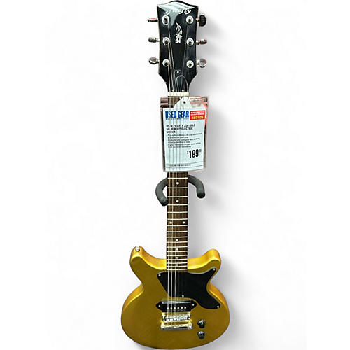 Used Firefly JSN Gold Solid Body Electric Guitar Gold
