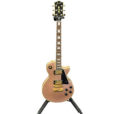 Used Firefly LP Elite Sparkling Rose Gold Solid Body Electric Guitar