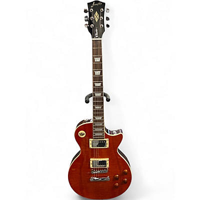 Used Firefly LP STYLE ORANGE Solid Body Electric Guitar