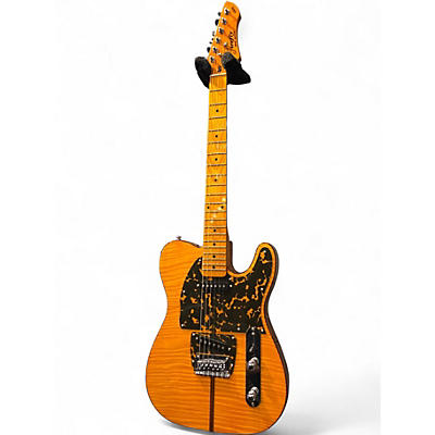 Used Firefly MADCAT Butterscotch Solid Body Electric Guitar