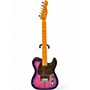 Used Firefly Mad Cat FFTL Trans Purple Solid Body Electric Guitar Trans Purple