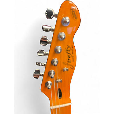 Used Firefly PURE Trans Purple Solid Body Electric Guitar