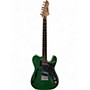 Used Firefly Pure Series FFTH Emerald Green Hollow Body Electric Guitar Emerald Green
