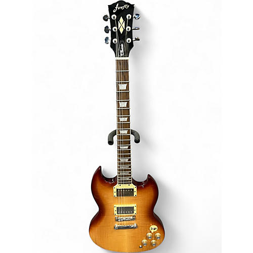 Used Firefly SG CLASSIC NATURAL BURST Solid Body Electric Guitar NATURAL BURST
