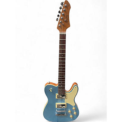 Used Firefly TROUBLEMAKER Blue Agave Solid Body Electric Guitar