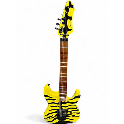 Used Firefly Tiger Black Solid Body Electric Guitar