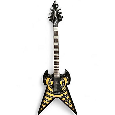 Used Firefly Zakk Wylde Warhammer Norse Dragon Tribute Edge Burst Solid Body Electric Guitar