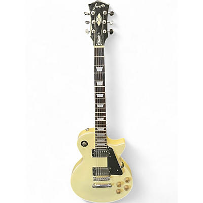 Used Firefly  classc Antique Ivory Solid Body Electric Guitar