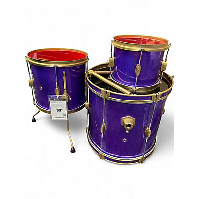 Used First Act 3 Piece md713 Purple Drum Kit