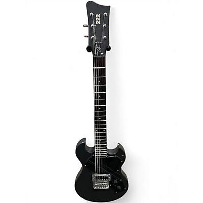 Used First Act AL222 Matte Black Solid Body Electric Guitar