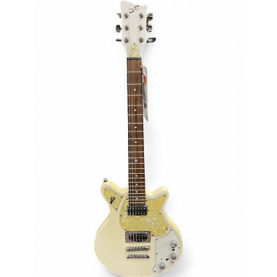 Used First Act Garage Master White Solid Body Electric Guitar