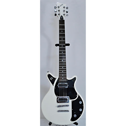 First Act Used First Act LIMITED EDITION VOLKSWAGEN GARAGE MASTER WHITE AND BLACK Solid Body Electric Guitar WHITE AND BLACK