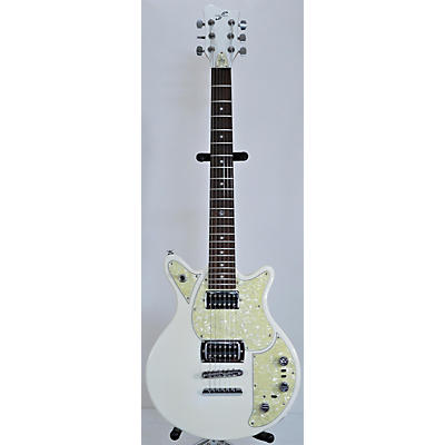 First Act Used First Act LIMITED EDITION VOLKSWAGEN GARAGE MASTER WHITE AND PEARL Solid Body Electric Guitar