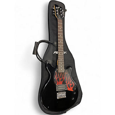 Used First Act ME 3915 Black Flame Solid Body Electric Guitar
