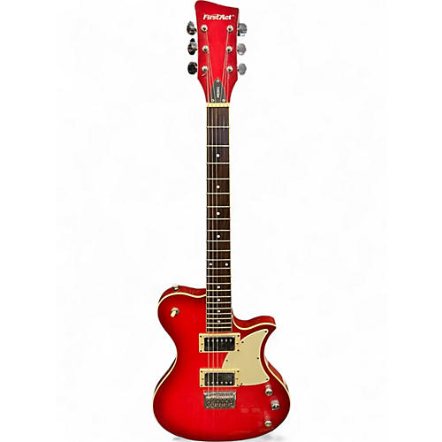 Used First Act ME501 RED Solid Body Electric Guitar RED