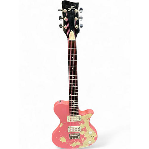 Used First Act ME553 PINK Solid Body Electric Guitar PINK