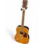 Used First Act mg412 Natural Acoustic Guitar Natural