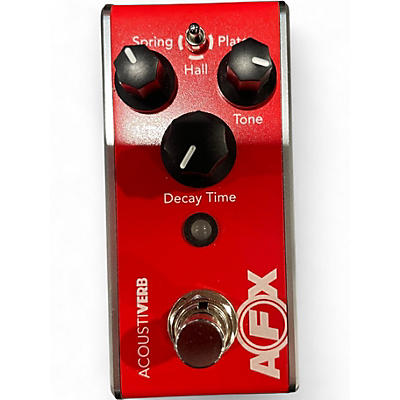 Used Fishman ACOUSTIVERB AFX Effect Pedal
