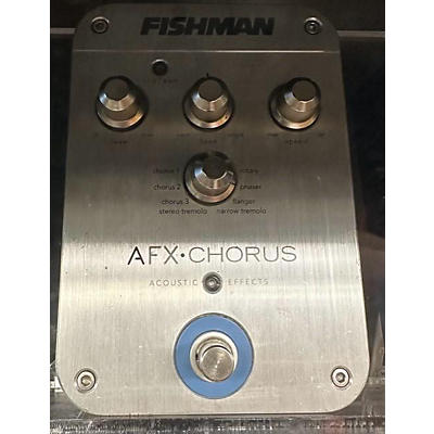 Fishman Used Fishman AFX Chorus Acoustic Effects Multi-effect Pedal Effect Processor