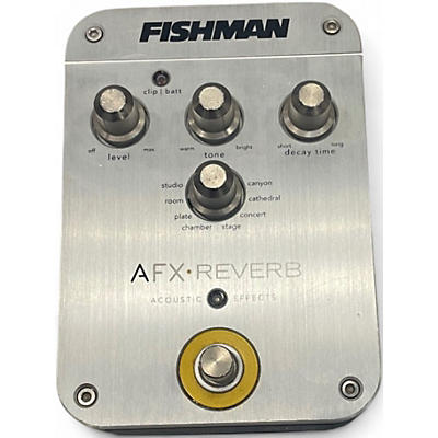 Used Fishman AFX Reverb Effect Pedal