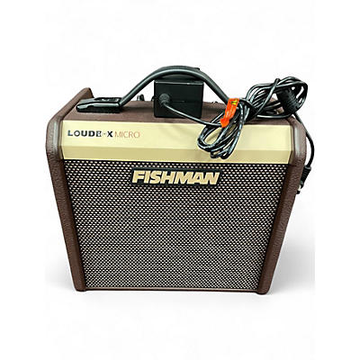 Used Fishman LOUDBOX MICRO Acoustic Guitar Combo Amp