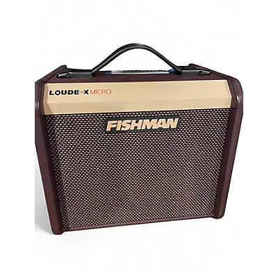 Used Fishman LOUDBOX MIRCO Acoustic Guitar Combo Amp