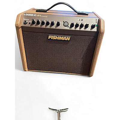 Used Fishman Loudbox Mini Charge 60W 1x6.5" Battery-Powered Acoustic Comb Acoustic Guitar Combo Amp