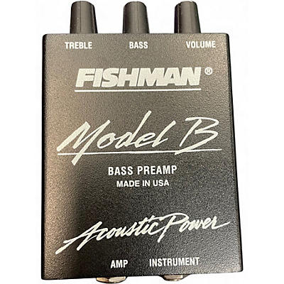 Used Fishman Model B Bass Preamp Signal Processor