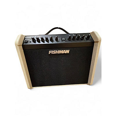 Used Fishman PROLBX500 Loudbox Mini WHITE Acoustic Guitar Combo Amp