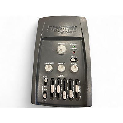 Used Fishman Platinum EQ Pre With DI Pedal