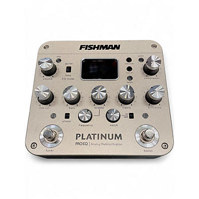 Used Fishman Platinum PRO EQ Guitar Preamp