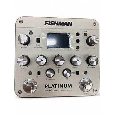 Used Fishman Platinum Pro EQ PLT201 Tuner Pedal