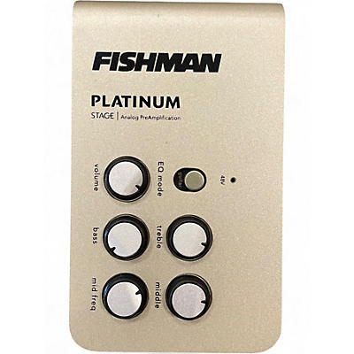 Used Fishman Platinum Stage Guitar Preamp