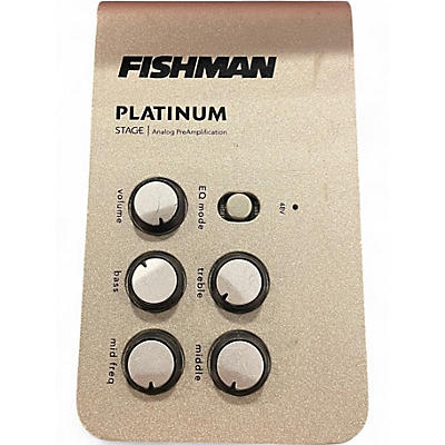 Used Fishman Platinum Stage Preamp Guitar Preamp