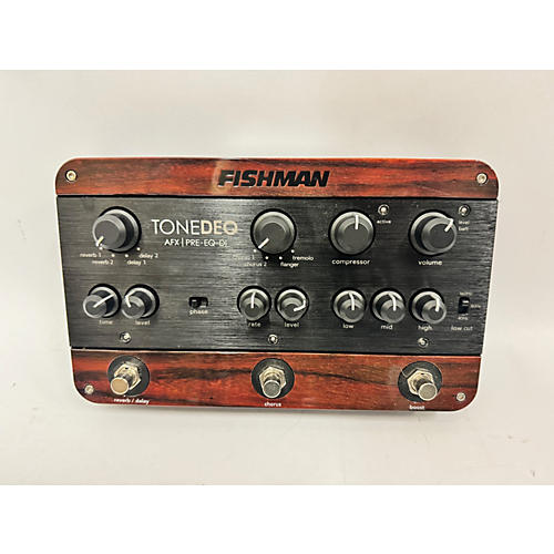 Fishman Used Fishman TONEDEQ AFX Guitar Preamp