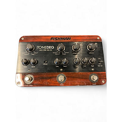 Used Fishman ToneDEQ Acoustic Guitar Preamp EQ Pedal